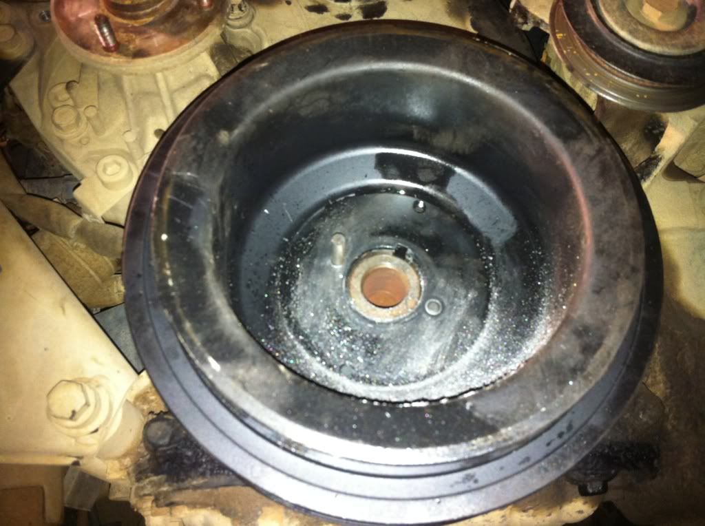 2.8td harmonic balancer came loose n split key in crank Patrol 4x4